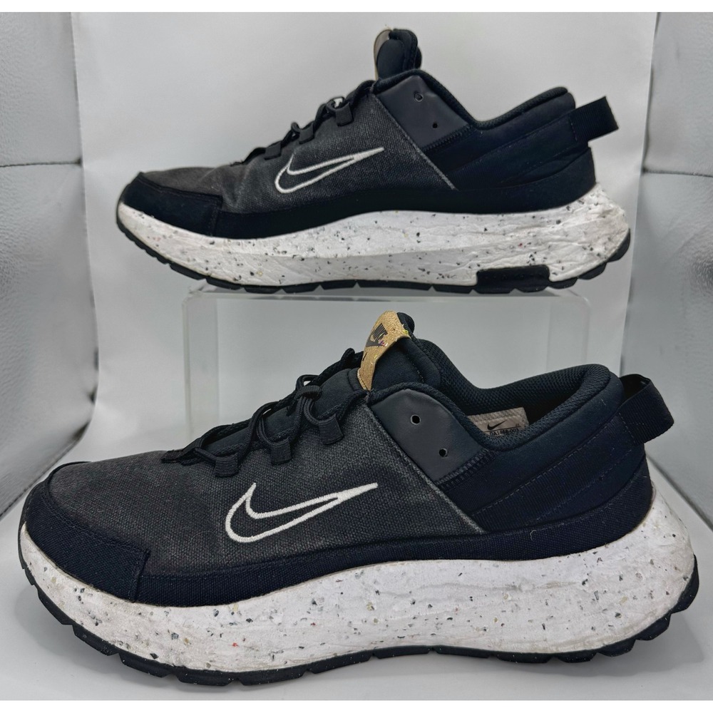 Nike Crater Remixed Black White Speckle Women's Size 11 DA1468-003 - Picture 7 of 8